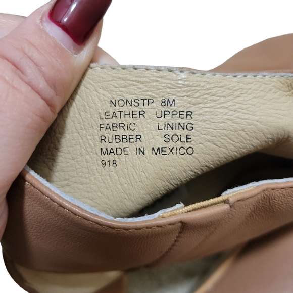 Steve Madden Neutral Leather Peep-toe Pumps - Picture 5 of 6